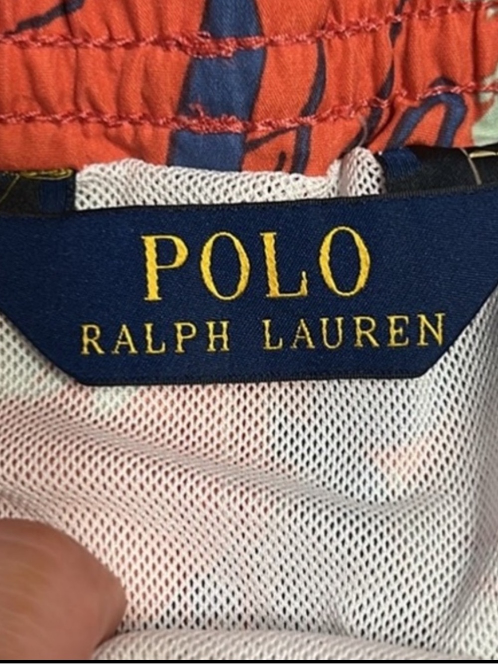 Polo Ralph Lauren Men Red Tropical Hawaiian Print Swim Trunks Drawstring M
E - Picture 5 of 17